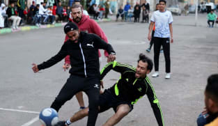 'Sock ball', once a poor man's game in Egypt, now a football celebration