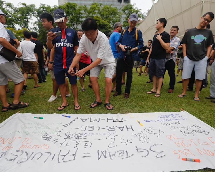 Man admits placing toy grenade at MRT station exit in bid to force Hong Lim Park protesters to leave