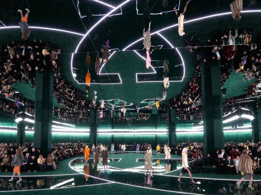 Gucci marks creative transition with lush looks recalling eras past