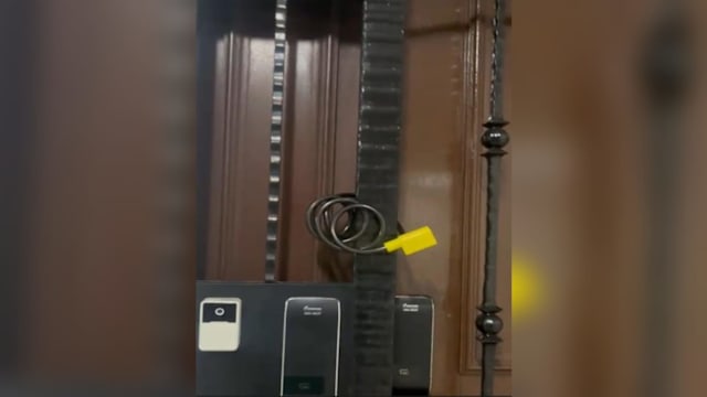 脚踏车锁链锁人住家铁门 26岁男子涉阿窿骚扰案被捕