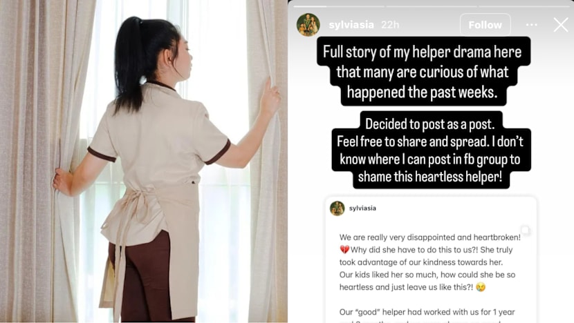 S’pore Mum Says Helper Took Salary Advance, Disappeared, And Left Her Dealing With Loan Sharks