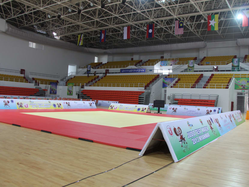 Naypyitaw’s games venues sport identical looks