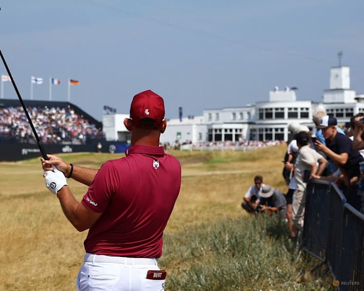 Herbert falls short of historic 61, DeChambeau hit with penalty at British Open