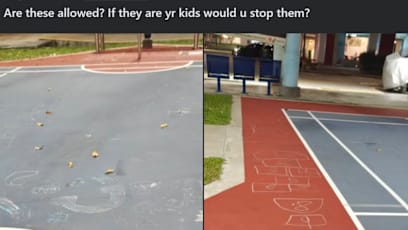 Will Scribbling With Chalk On A Badminton Court In Singapore Get You In Trouble For Vandalism?