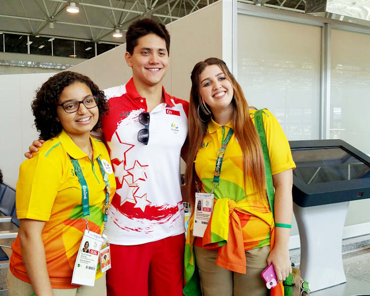 Schooling’s all pumped up for a frenzied four days in Singapore