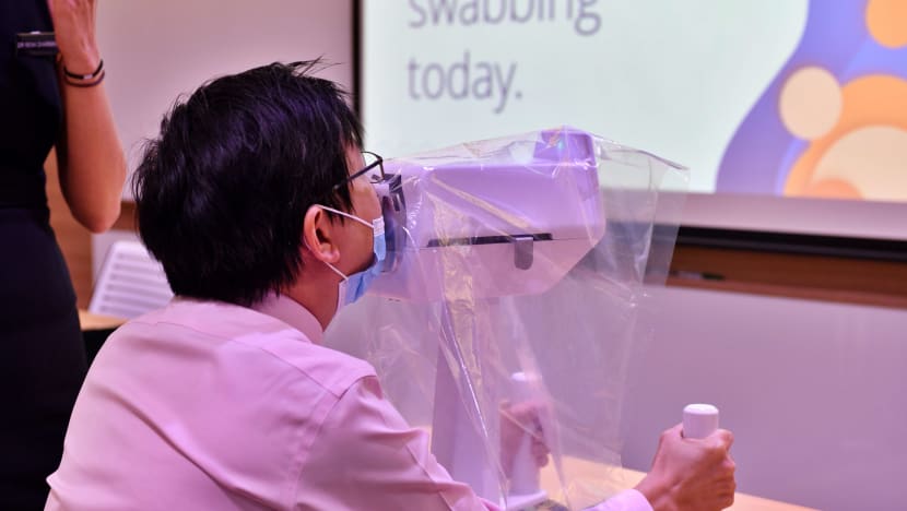 Covid-19: Robot developed in S'pore does nasal swabbing, reducing infection risk to healthcare workers