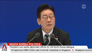 South Korean leader pushing for diplomatic efforts for US-North Korea dialogue