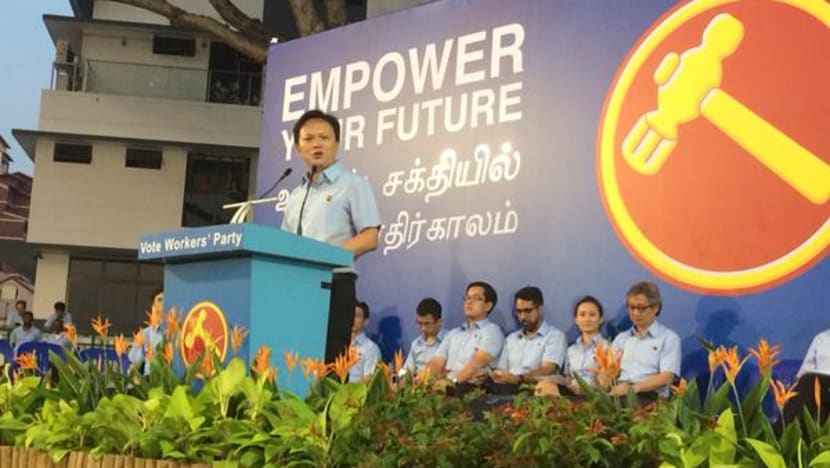WP holds its first GE2015 rally