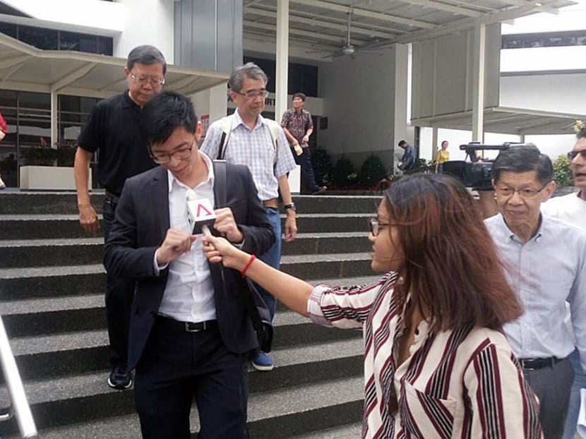 HDB officer Ng Han Yuan was fined S$2,000 for wrongfully communicating confidential information to a journalist. TODAY file photo