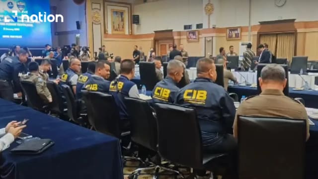 泰警同15个国家代表会面 防止外国公民成电信诈骗受害者