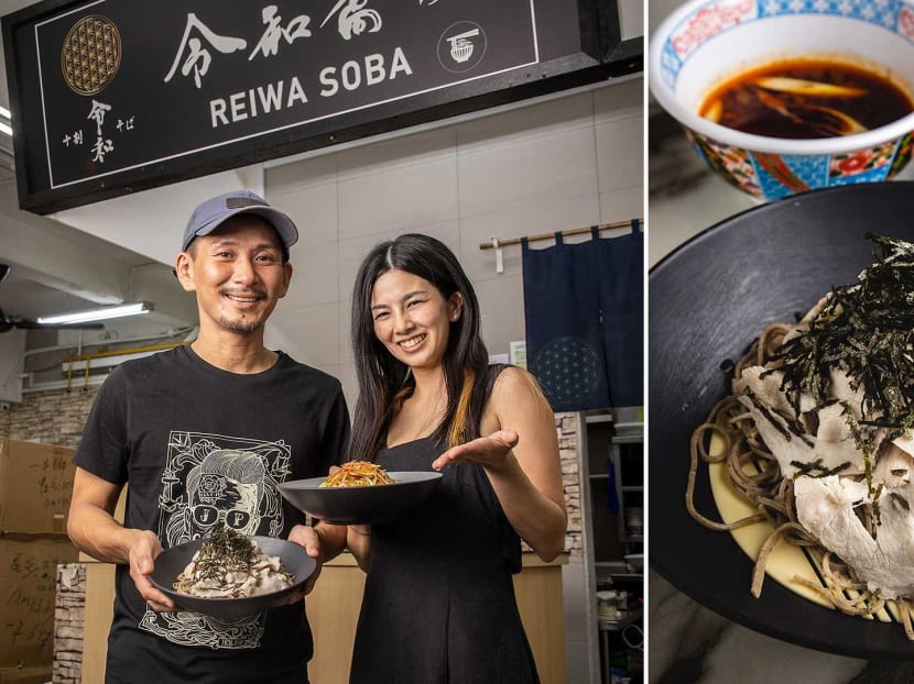 However, the buckwheat noodles come with a spicy Thai twist.