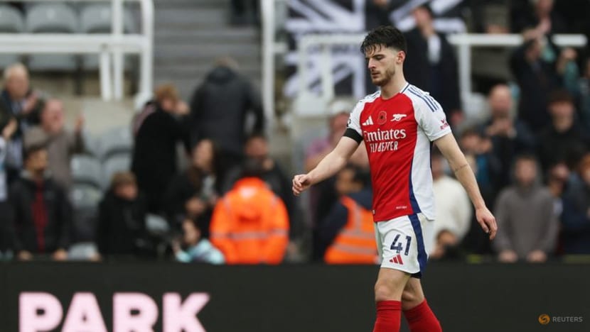 Injured Rice ruled out of Champions League game at Inter, says Arsenal boss Arteta Injured Rice ruled out of Champions League game at Inter, says Arsenal boss Arteta