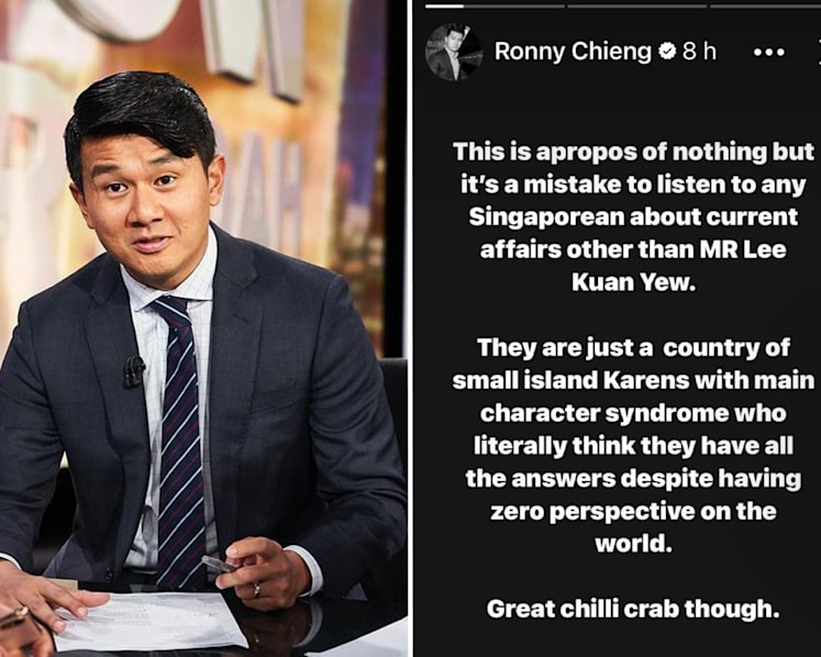 #trending: M'sian comedian Ronny Chieng calls Singaporeans ‘Karens’, some netizens agree