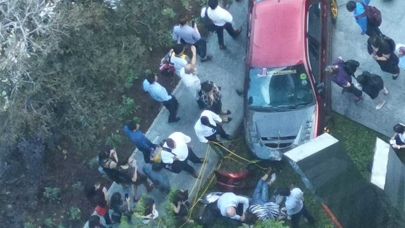 One of four casualties in Marina Bay Financial Centre accident has been discharged