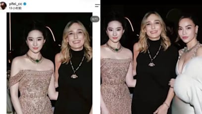 Liu Yifei Draws Flak For Cropping Vietnamese Star Out Of Bulgari Event Photo  