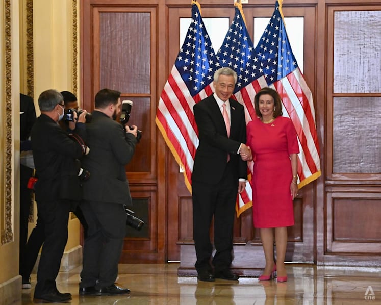 'Critical' for US to stay engaged with Asia, PM Lee tells Speaker Pelosi