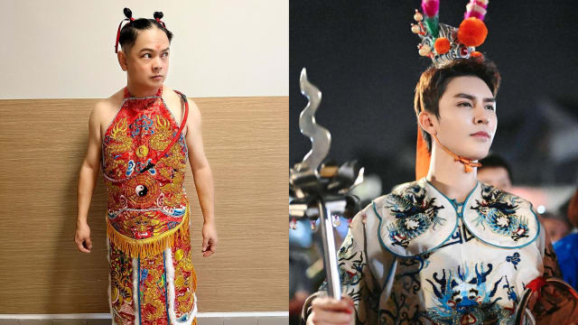贺岁片化身哪吒三太子　周崇庆获最帅乩童亲自“认证”