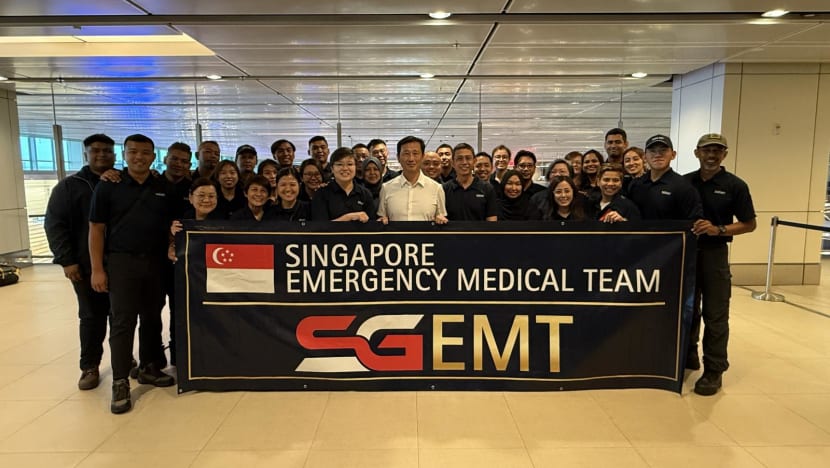 Myanmar quake: Singapore sends 34-member emergency medical team to aid relief efforts