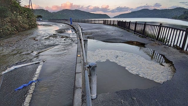 净水厂大规模漏水 日本冲绳17个市町村或断水