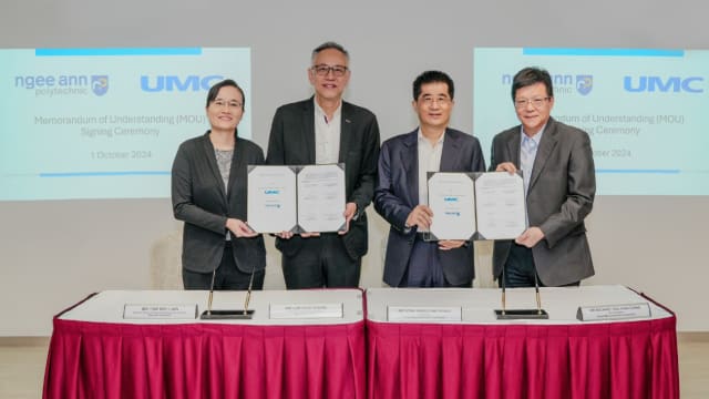 联华电子同义安理工学院签署合作备忘录
