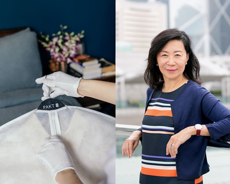This Hong Kong-based entrepreneur founded Pakt – a digital wardrobe service that stores and manages your clothes