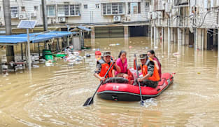 Death toll from China storms rises to 17, hundreds injured