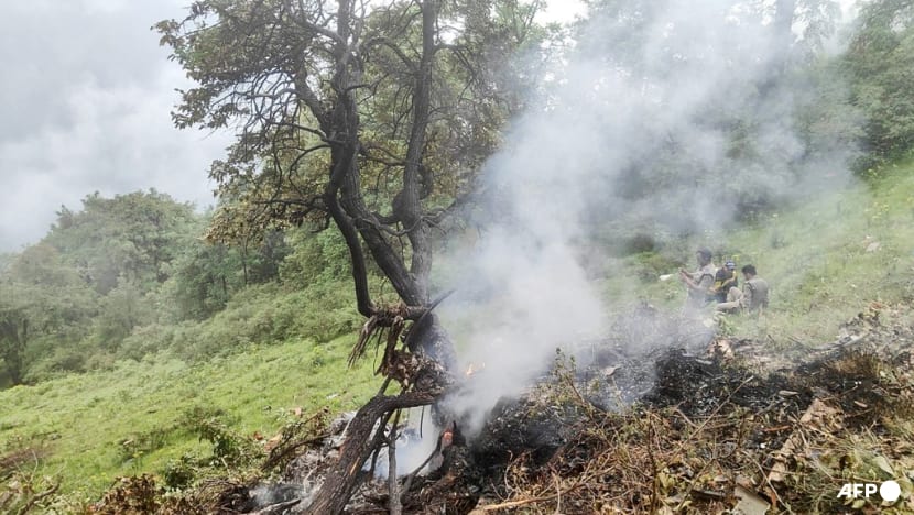 Toddler among seven killed in India chopper crash Toddler among seven killed in India chopper crash