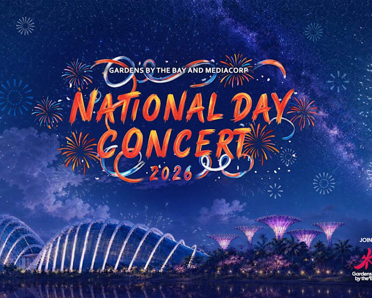 Benjamin Kheng, Hady Mirza, Olivia Ong and more performing at National Day Concert at Gardens by the Bay on Aug 2