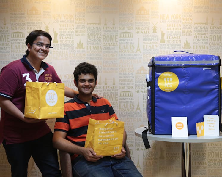 WhyQ for hawker food in CBD? Start-up does it for you