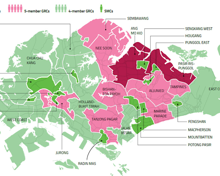 Electoral boundaries report: 13 SMCs, 16 GRCs for next GE