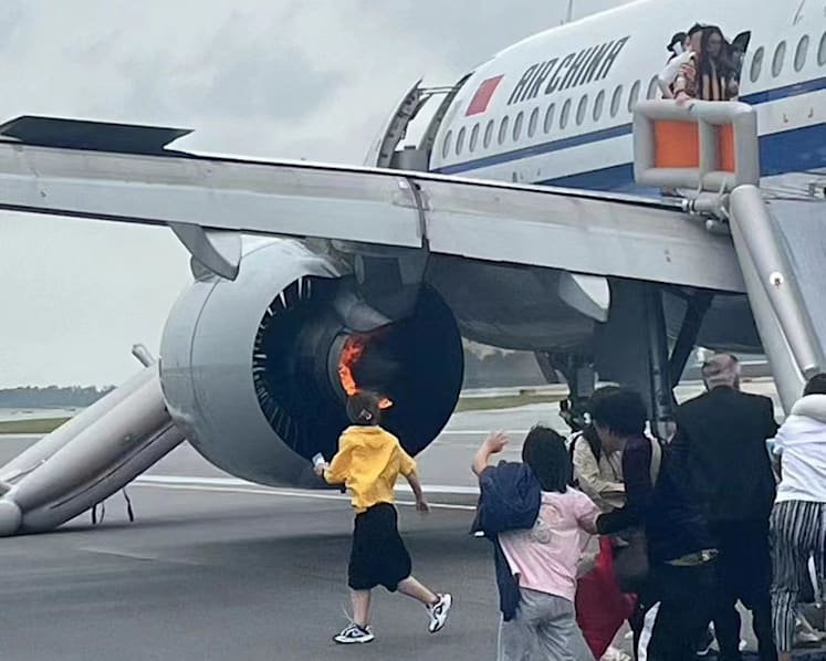 Changi Airport closes runway for 3 hours after Air China flight catches fire