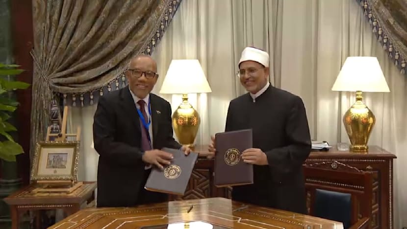MoU PCICS antara MUIS, Universiti Al-Azhar diperbaharui