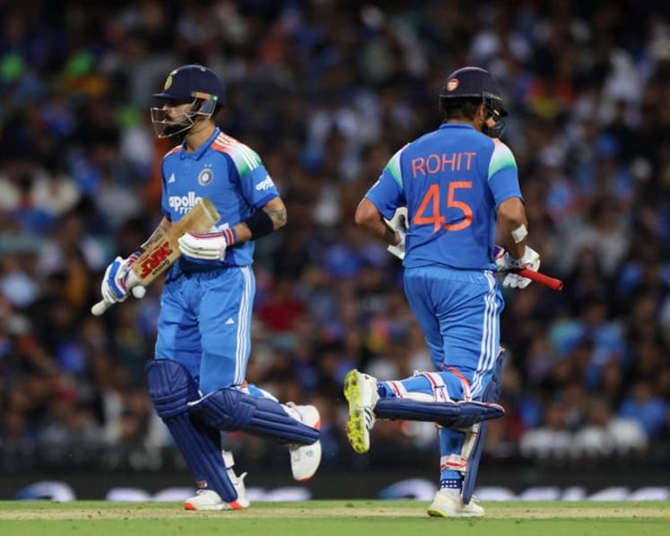 Rohit and Kohli bid likely farewell to Australia as winners