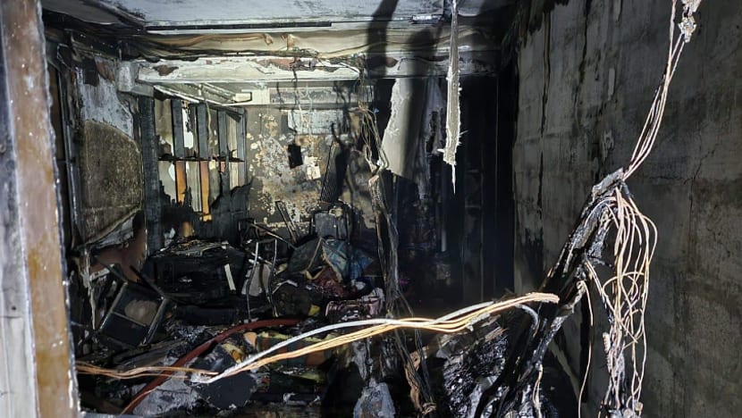 One dead in Whampoa flat fire, about 200 residents evacuated