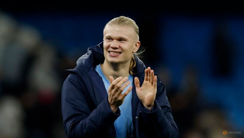 Haaland's dazzling double against Bournemouth earns praise from Guardiola