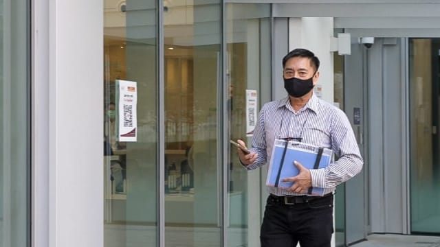 涉嫌驾货车严重撞伤脚踏车骑士 前艺人黄奕良被控上法庭