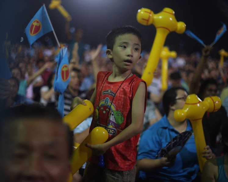 WP holds its third GE2015 rally