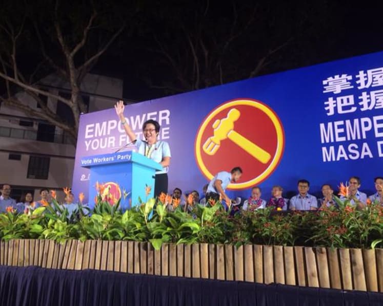WP holds its first GE2015 rally