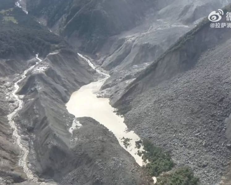 Risk of lake burst near China-Nepal border disaster site wanes