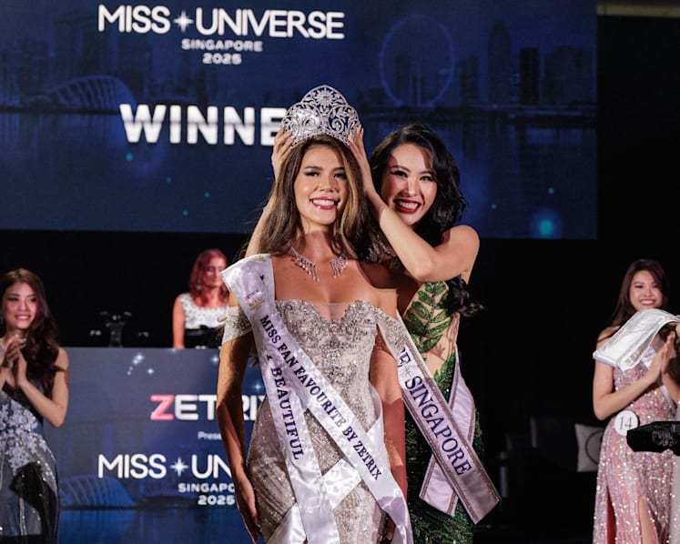 25-year-old master's student Annika Xue Sager crowned Miss Universe Singapore 2025