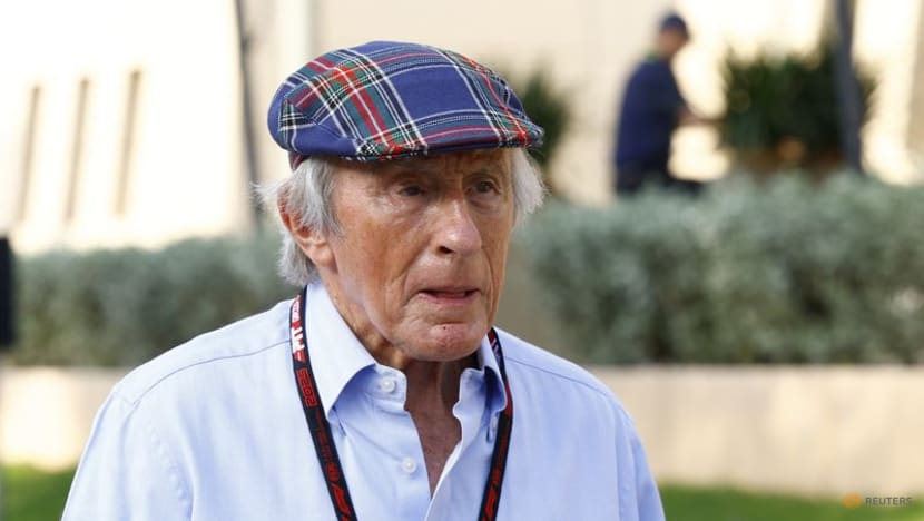 Schumacher signs helmet for Stewart's dementia charity