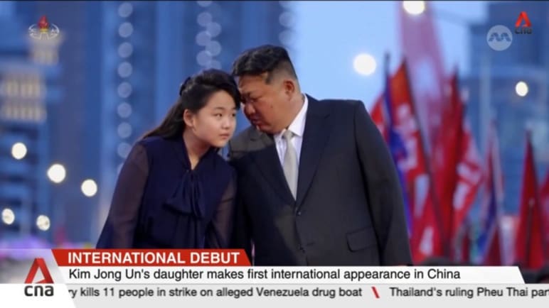 North Korean leader's daughter Kim Ju Ae makes international debut on China trip