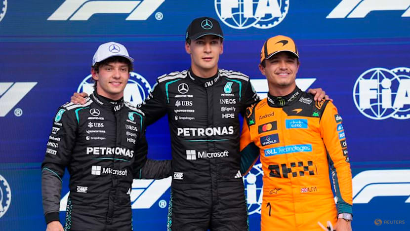 Russell snatches Canada GP pole from Mercedes teammate Antonelli