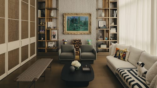 Inside an art-filled Singapore home that feels like a museum in the sky