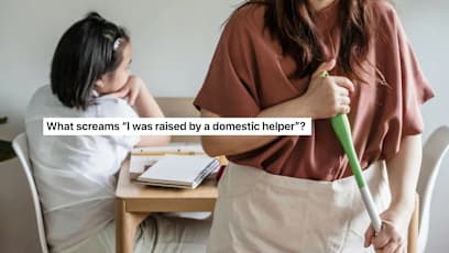 S’poreans Share Tell-Tale Signs Of Someone Who Grew Up With A Domestic Helper At Home, From Leaving A Mess To Not Washing The Dishes