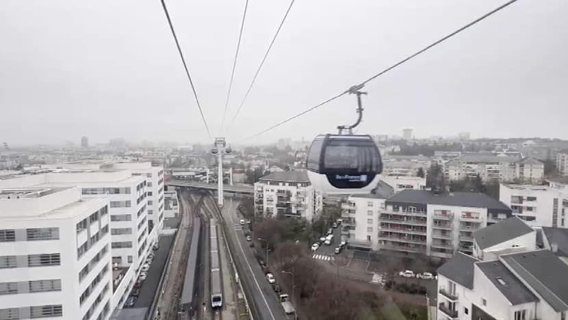 Europe’s longest urban cable car line opens, linking Paris metro network to isolated suburbs