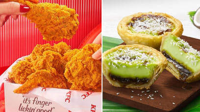 KFC’s Goldspice Salted Egg Chicken Now Spiked With Mala; Ondeh Ondeh Egg Tart Makes Comeback
