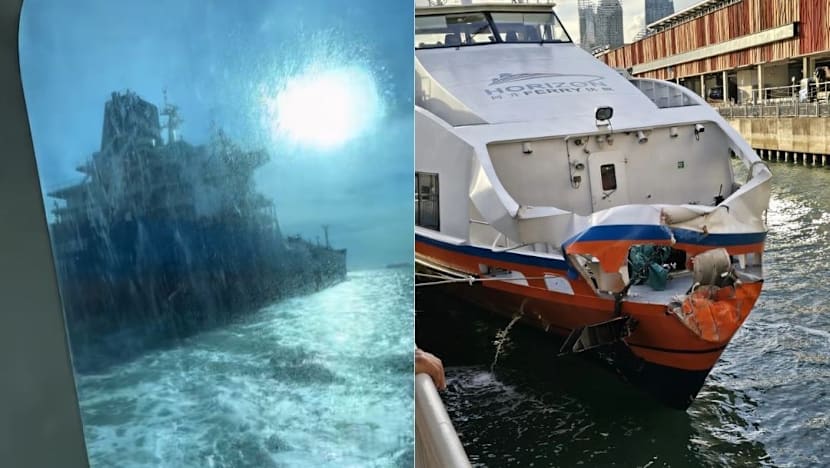 Ferry travelling from Batam to Singapore collides with tanker; all passengers and crew safe