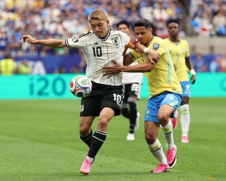 Brazil unchanged, Japan opt for five-man defence