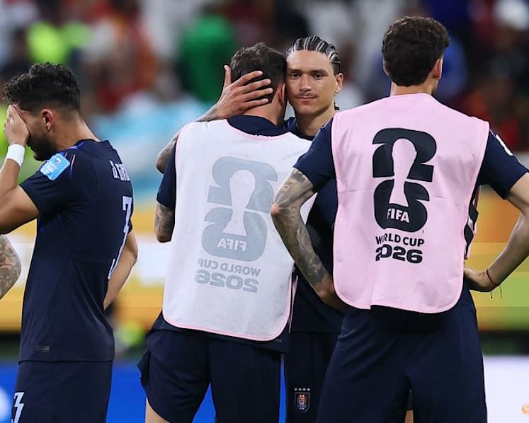 Uruguay's World Cup ends in failure, friction and no wins